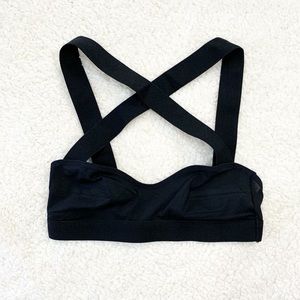 Strappy Bralette in Black
